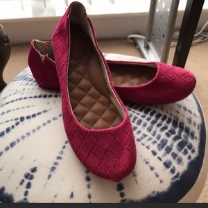 Reef tropic solid ballet flat in pink, size 10